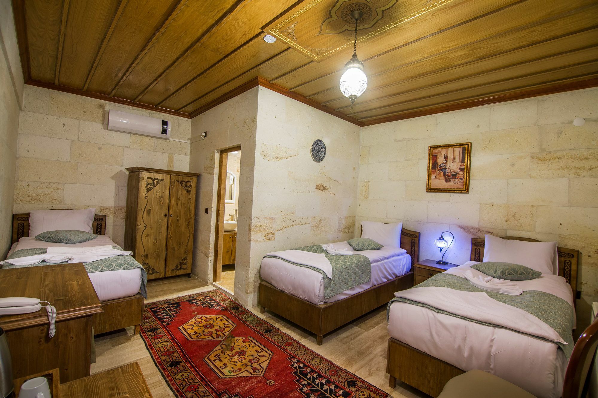 Cappadocia Ozbek Stone House Goreme Exterior foto